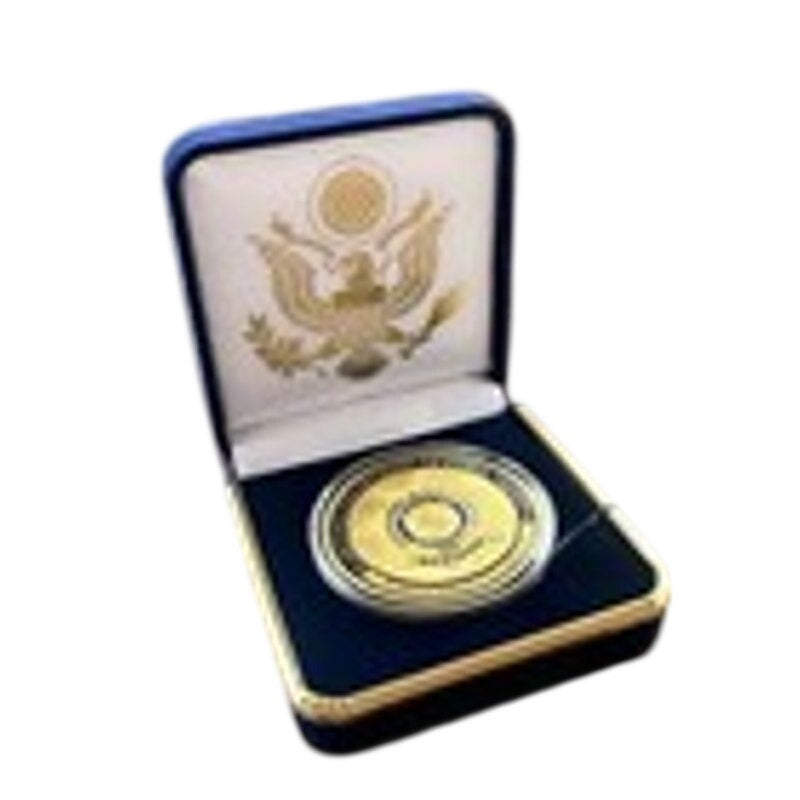 Department of Energy (DOE) Challenge Coin With Blue Velvet Case. Fast Shipping!