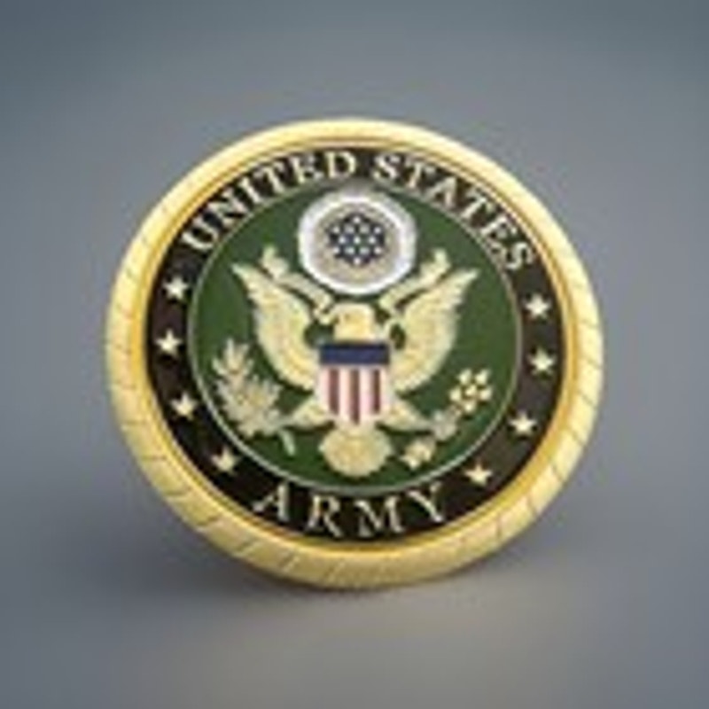 U.S. Army Sergeant E-5 Rank Challenge Coin. New! Fast Shipping! Perfect Gift!