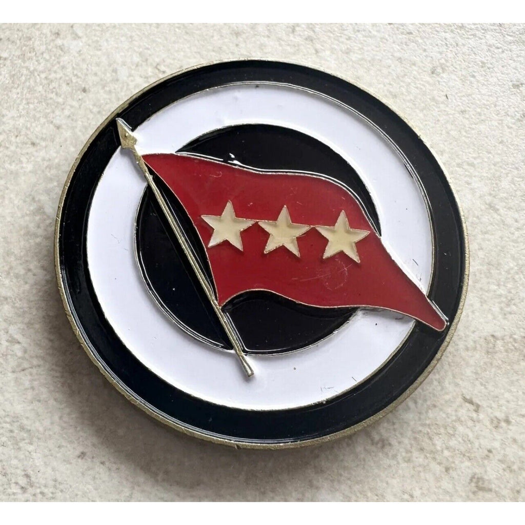 2pcs Army Rank Captain O-3 And Army Commanding Lewis Coin