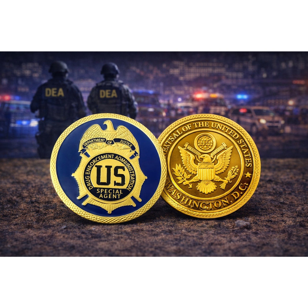 U.S. Drug Enforcement Administration Challenge Coin ·IN STOCK· ·FAST SHIPPING·
