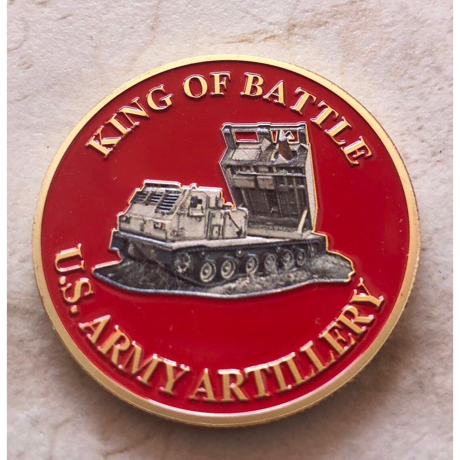 NEW U.S. Army Field Artillery, Fort Sill, OK Challenge Coin