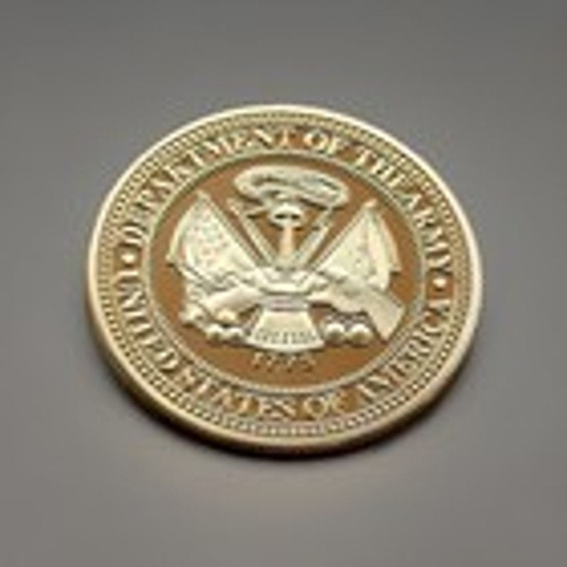 Department of Energy (DOE) Challenge Coin With Blue Velvet Case. Fast Shipping!