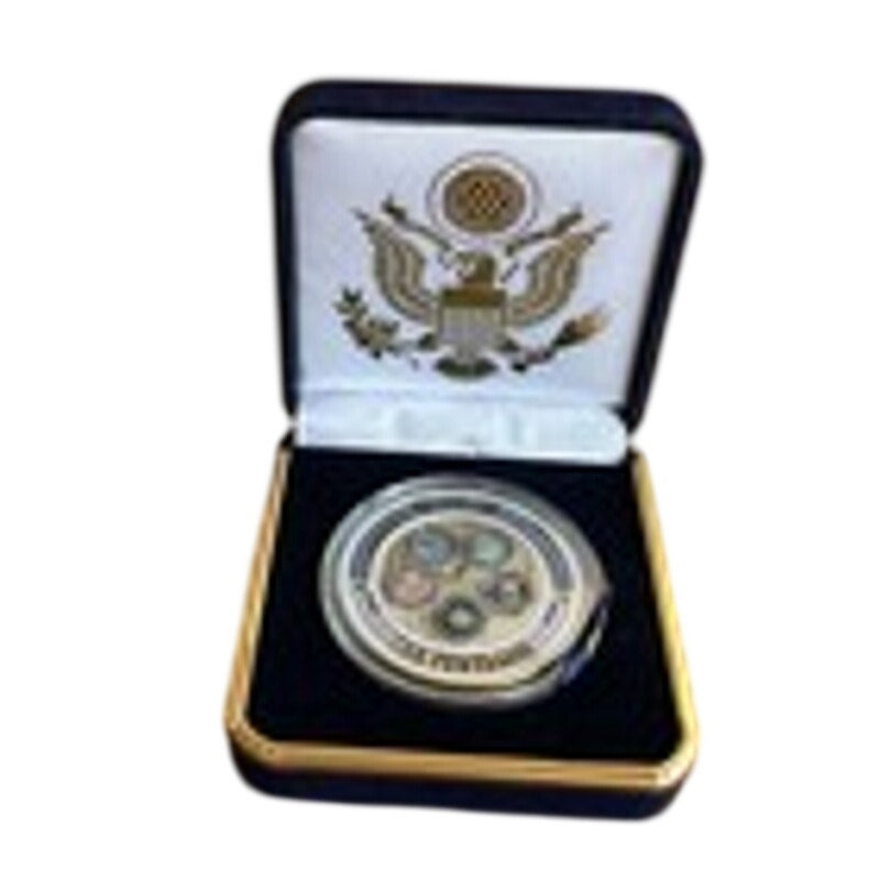Department of Energy (DOE) Challenge Coin With Blue Velvet Case. Fast Shipping!