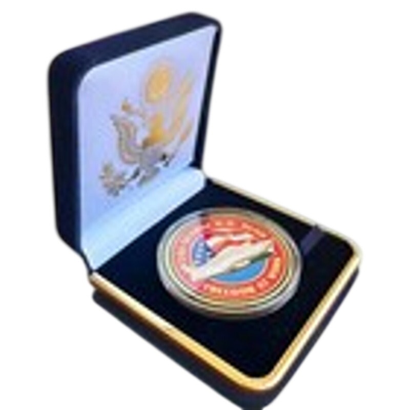 Department of Energy (DOE) Challenge Coin With Blue Velvet Case. Fast Shipping!