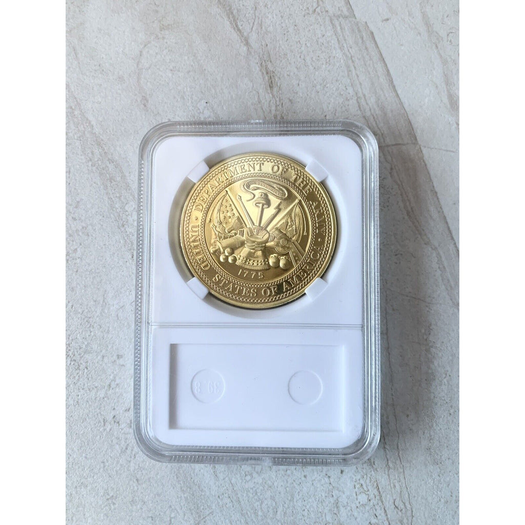 US ARMY TEN X INFANTRY 10th MOUNTAIN DIVISION FORWARD COMBAT Coin
