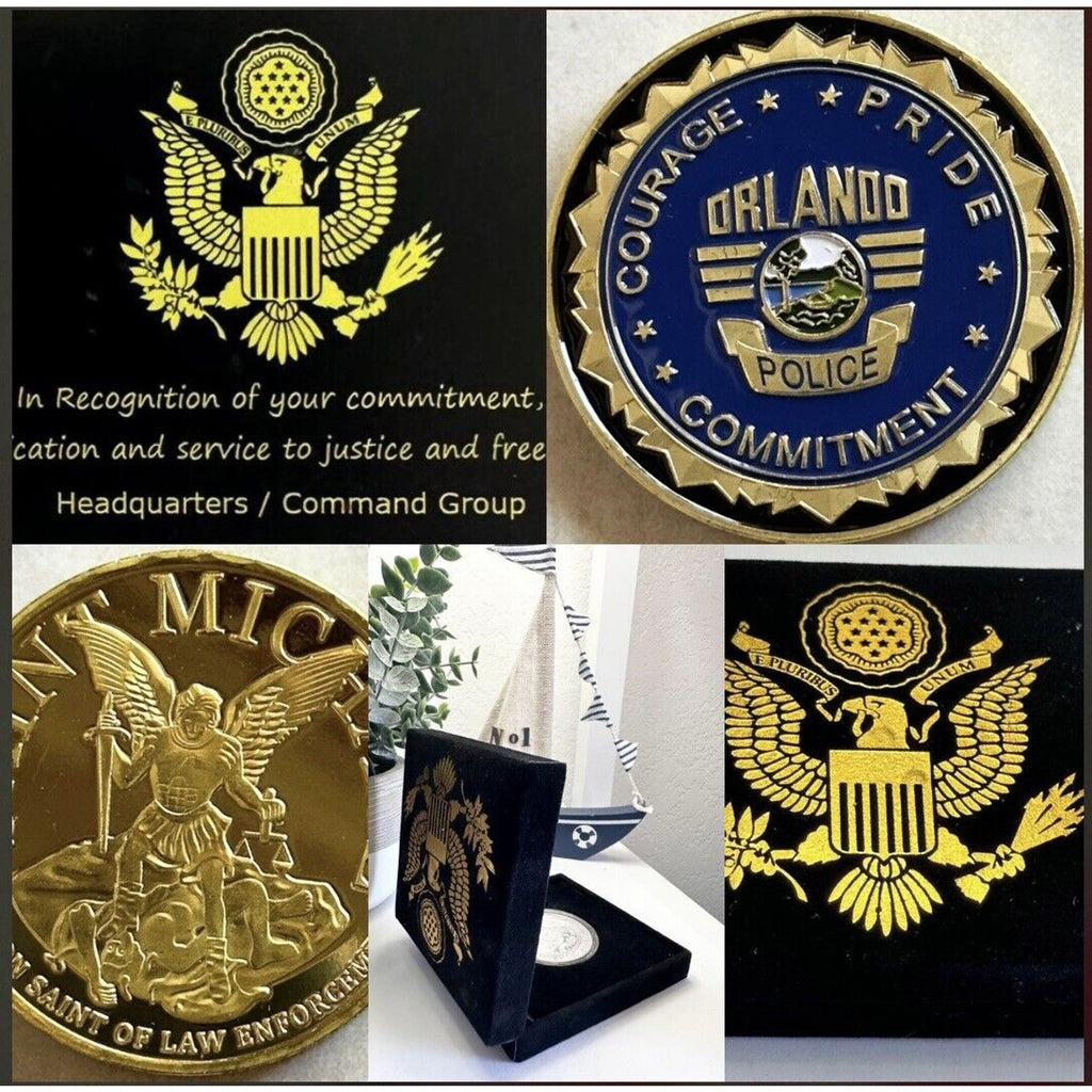 City of Orlando Police Dept Challenge Coin USA