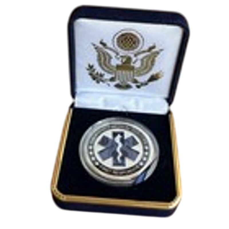 Department of Energy (DOE) Challenge Coin With Blue Velvet Case. Fast Shipping!