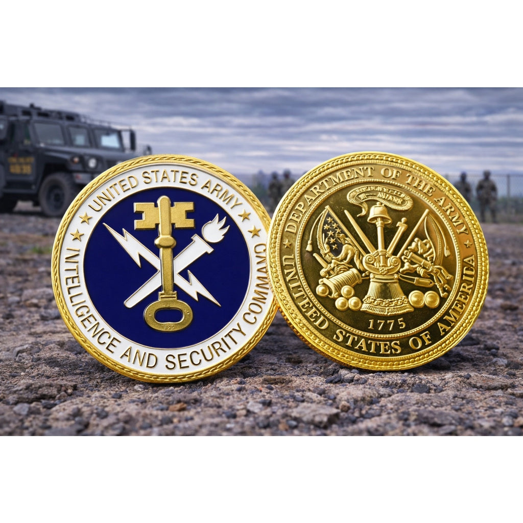 U.S. Army Intelligence and Security Command Challenge Coin ·FAST SHIPPING· ·NEW·