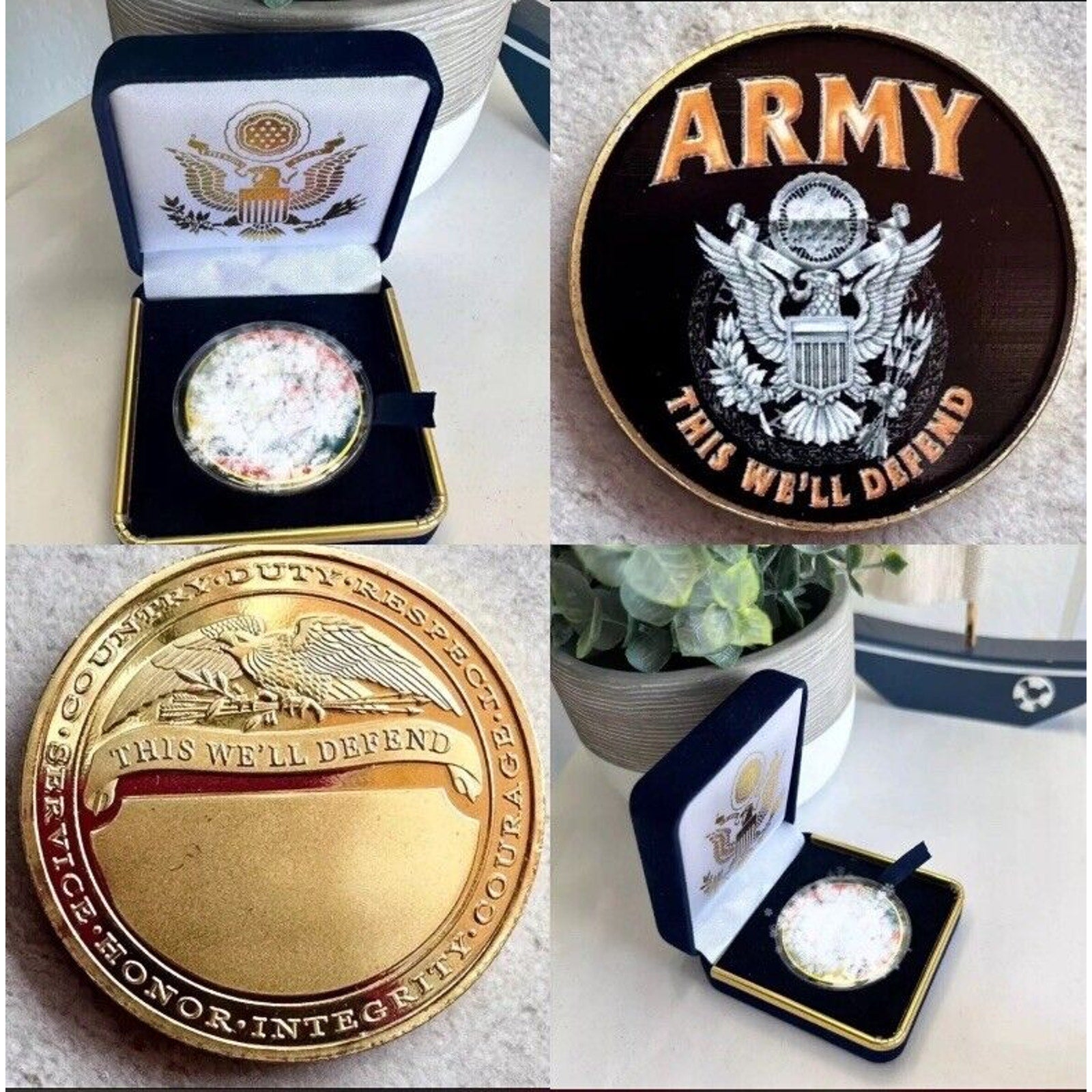 United States Army This We Will Defend Presidential Gift Box Coin