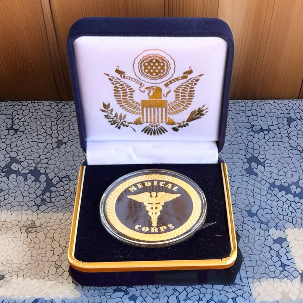 Department of Energy (DOE) Challenge Coin With Blue Velvet Case. Fast Shipping!