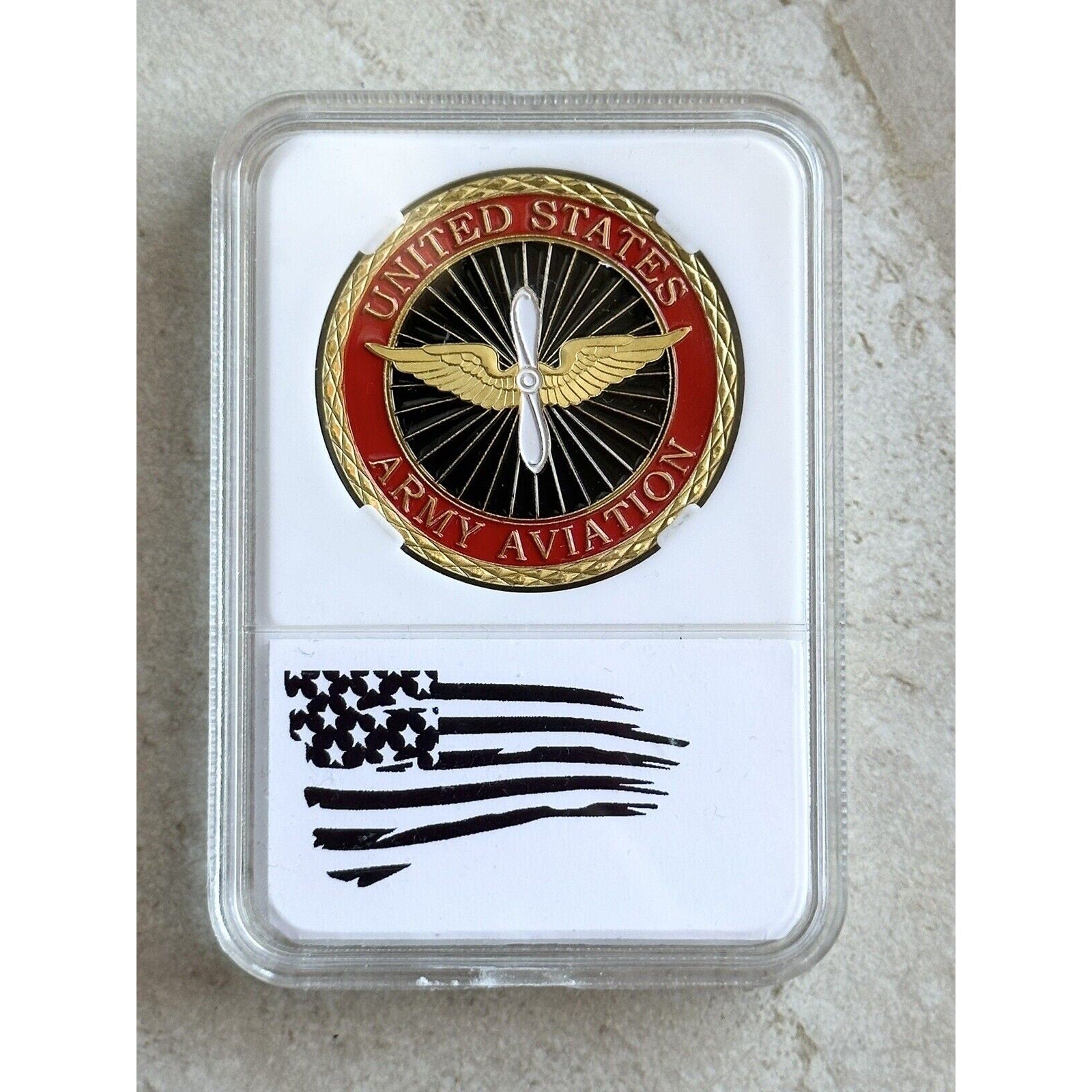 U S ARMY AVIATION Challenge Coin