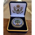 Department of Energy (DOE) Challenge Coin With Blue Velvet Case. Fast Shipping!