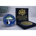 USS Salt Lake City SSN 716 Submarine Challenge Coin USN w/ Retirement Award