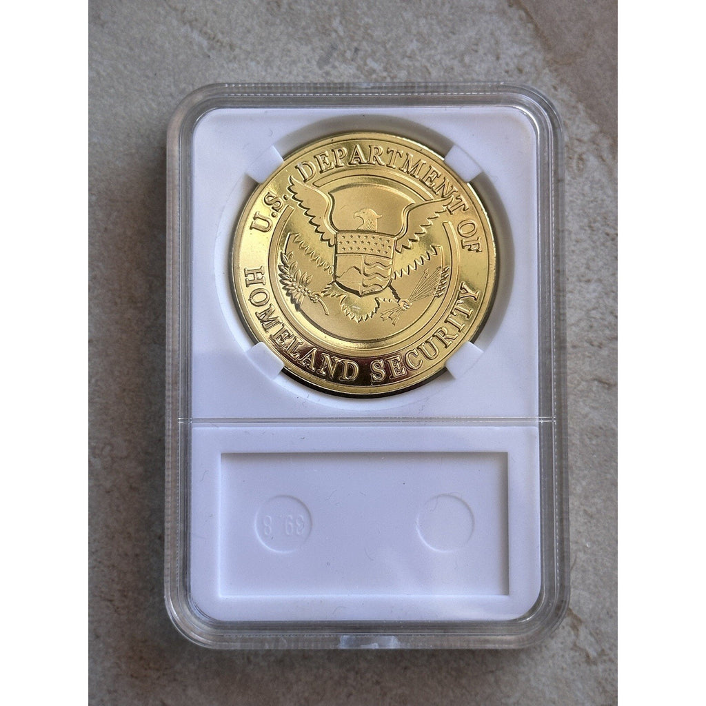 BORDER PATROL AGENT Challenge Coin with case.
