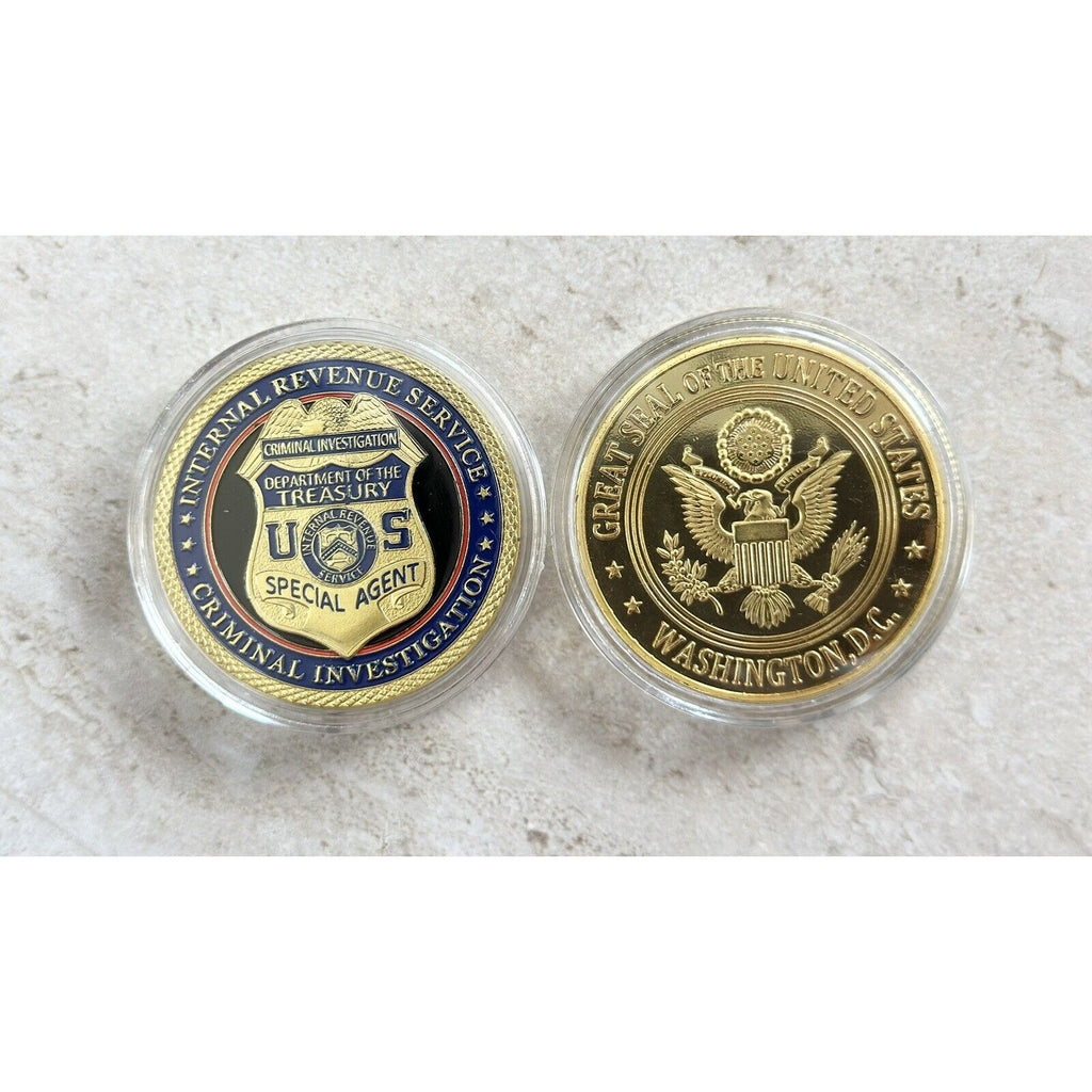 INTERNAL REVENUE SERVICE IRS US government Challenge Coin
