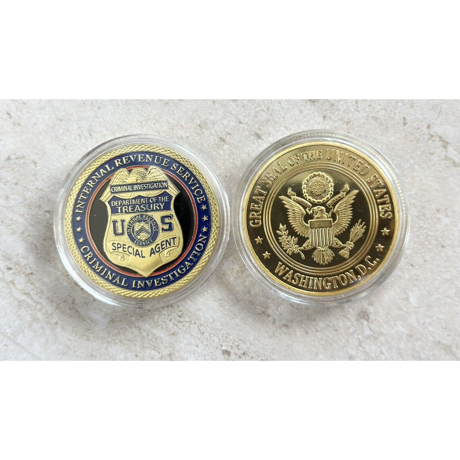 INTERNAL REVENUE SERVICE IRS US government Challenge Coin
