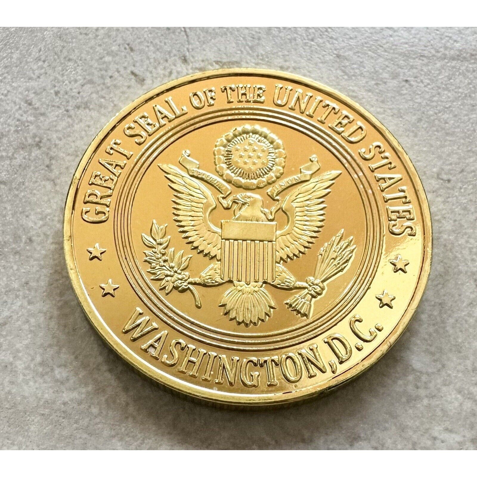 U S AIR FORCE AUXILIARY CIVIL AIR PATROL Challenge Coin With Special Velvet Case