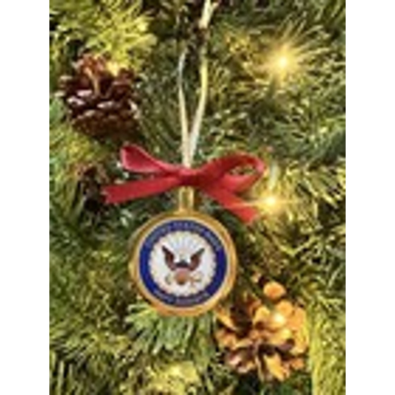 U S NAVY RESERVE Challenge Coin Christmas Ornament. New! Fast Shipping