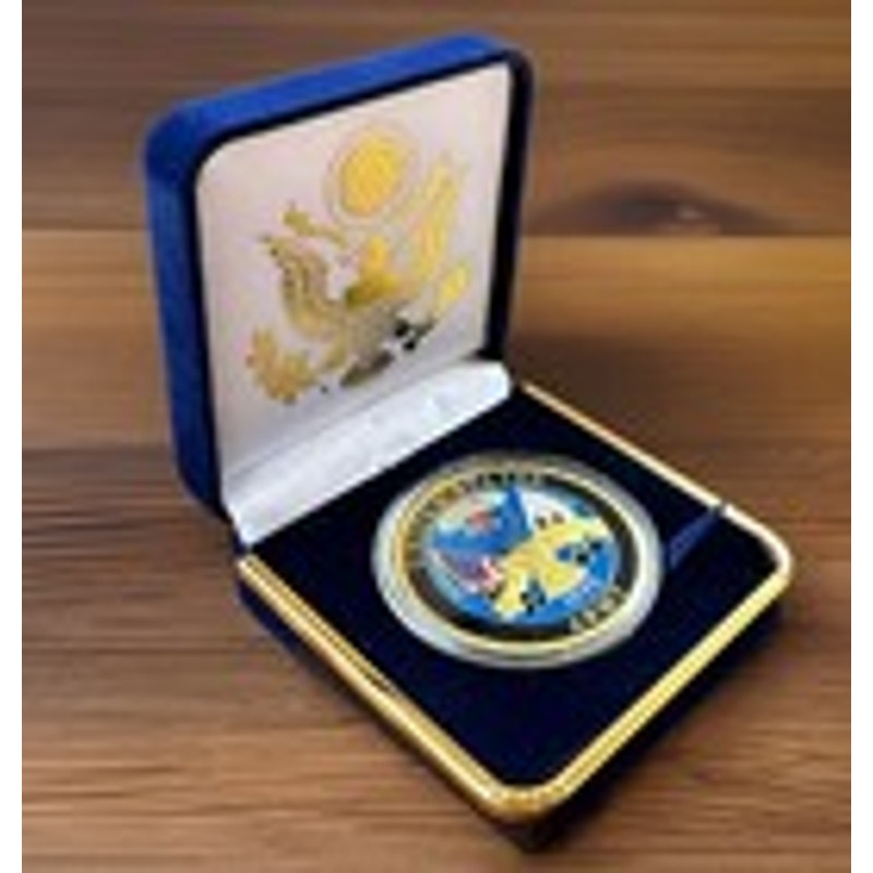 Department of Energy (DOE) Challenge Coin With Blue Velvet Case. Fast Shipping!
