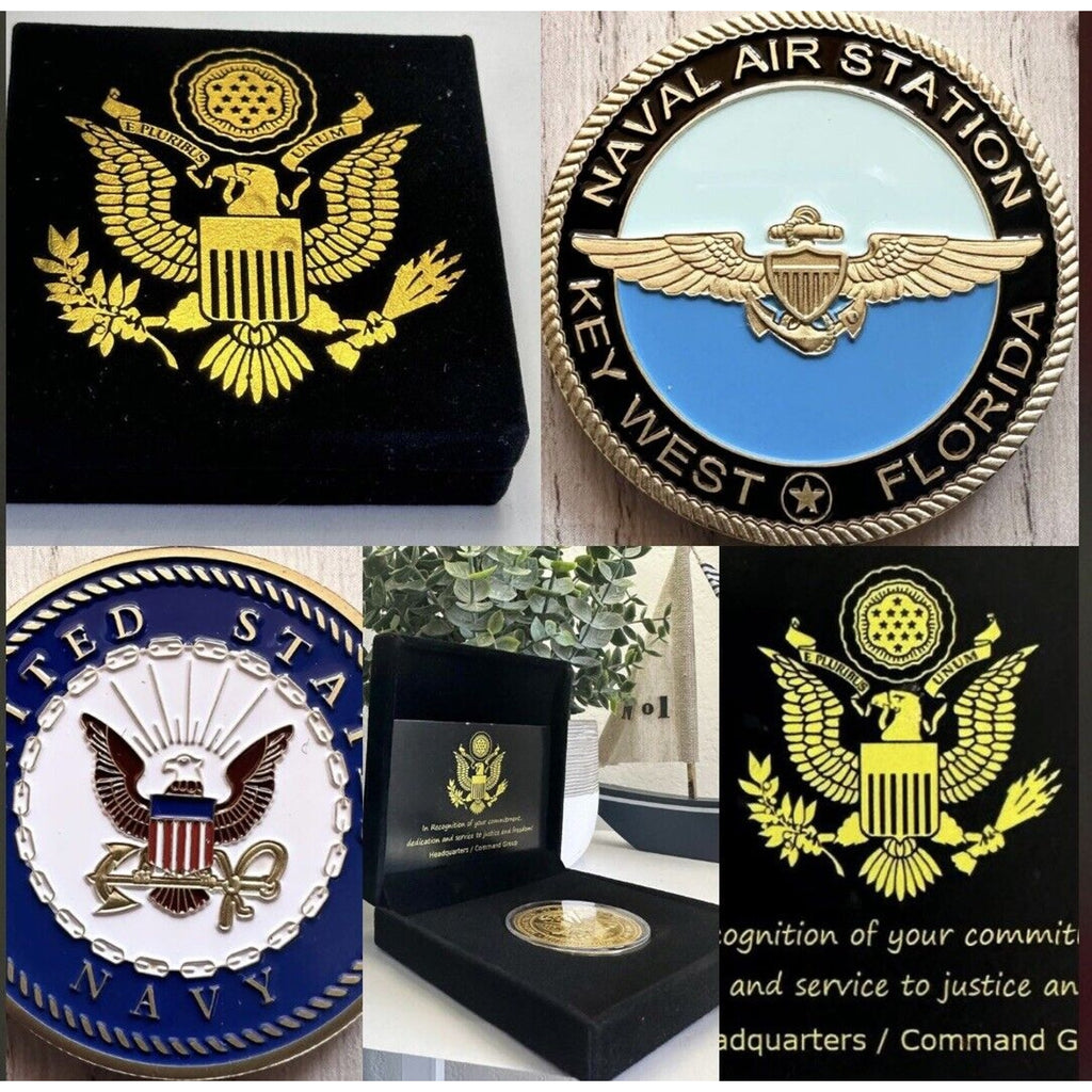 USN NAVY AVIATOR TOP GUN PILOT GOLD WINGS NAVAL AIR STATION KEY WEST FLORIDA USA
