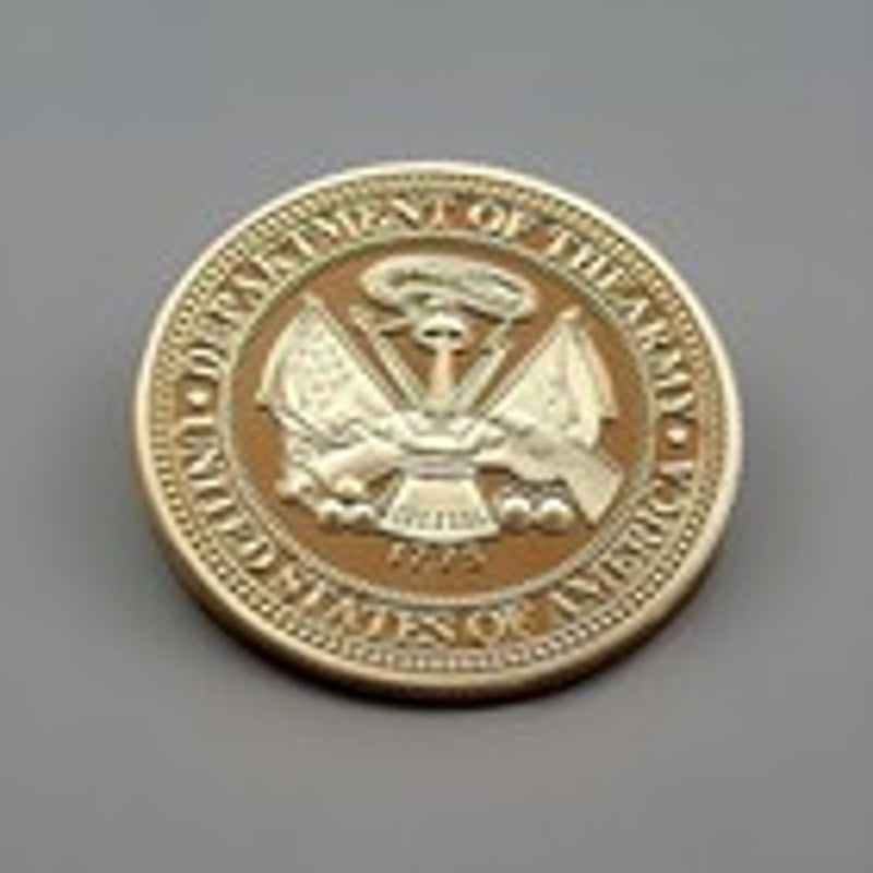 Department of Energy (DOE) Challenge Coin With Blue Velvet Case. Fast Shipping!