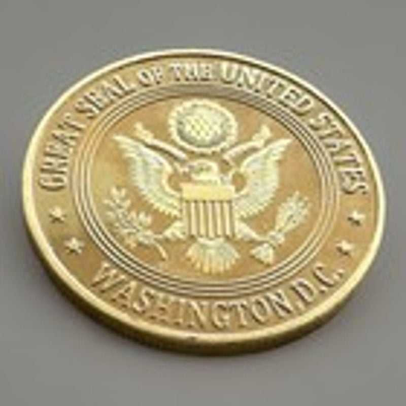 Department of Energy (DOE) Challenge Coin With Blue Velvet Case. Fast Shipping!