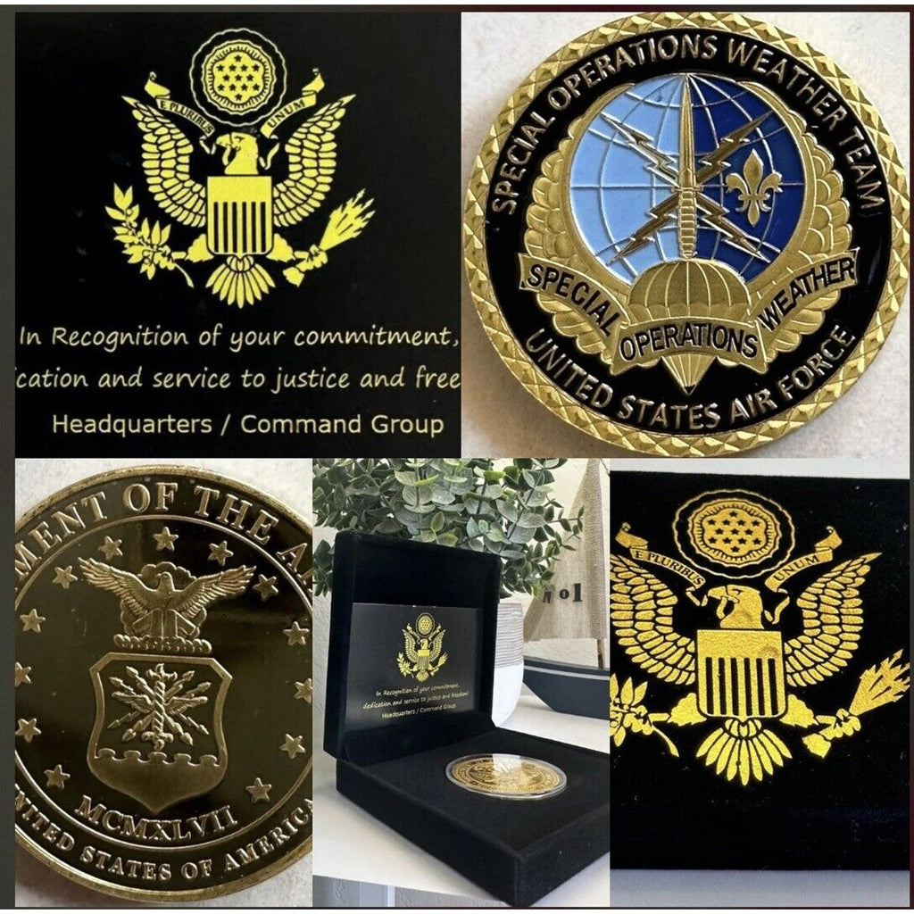 U S AIR FORCE SPECIAL OPERATIONS WEATHER TEAM Challenge Coin USA F