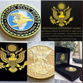 ILLINOIS STATE POLICE Challenge Coin Retirement Award