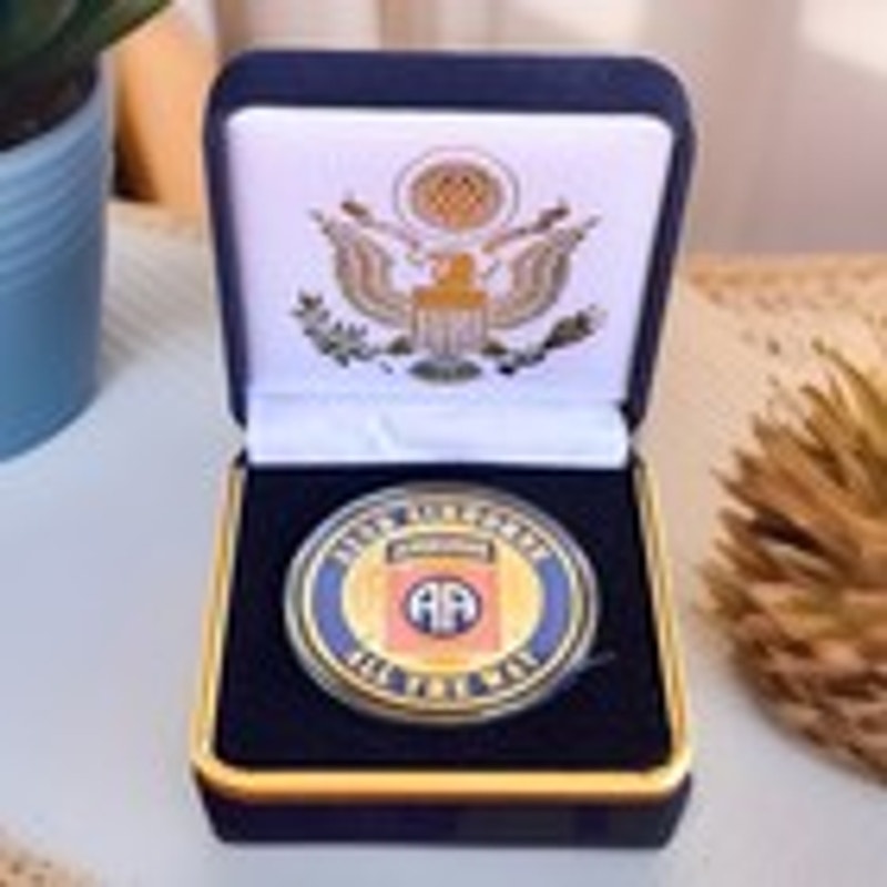 Department of Energy (DOE) Challenge Coin With Blue Velvet Case. Fast Shipping!