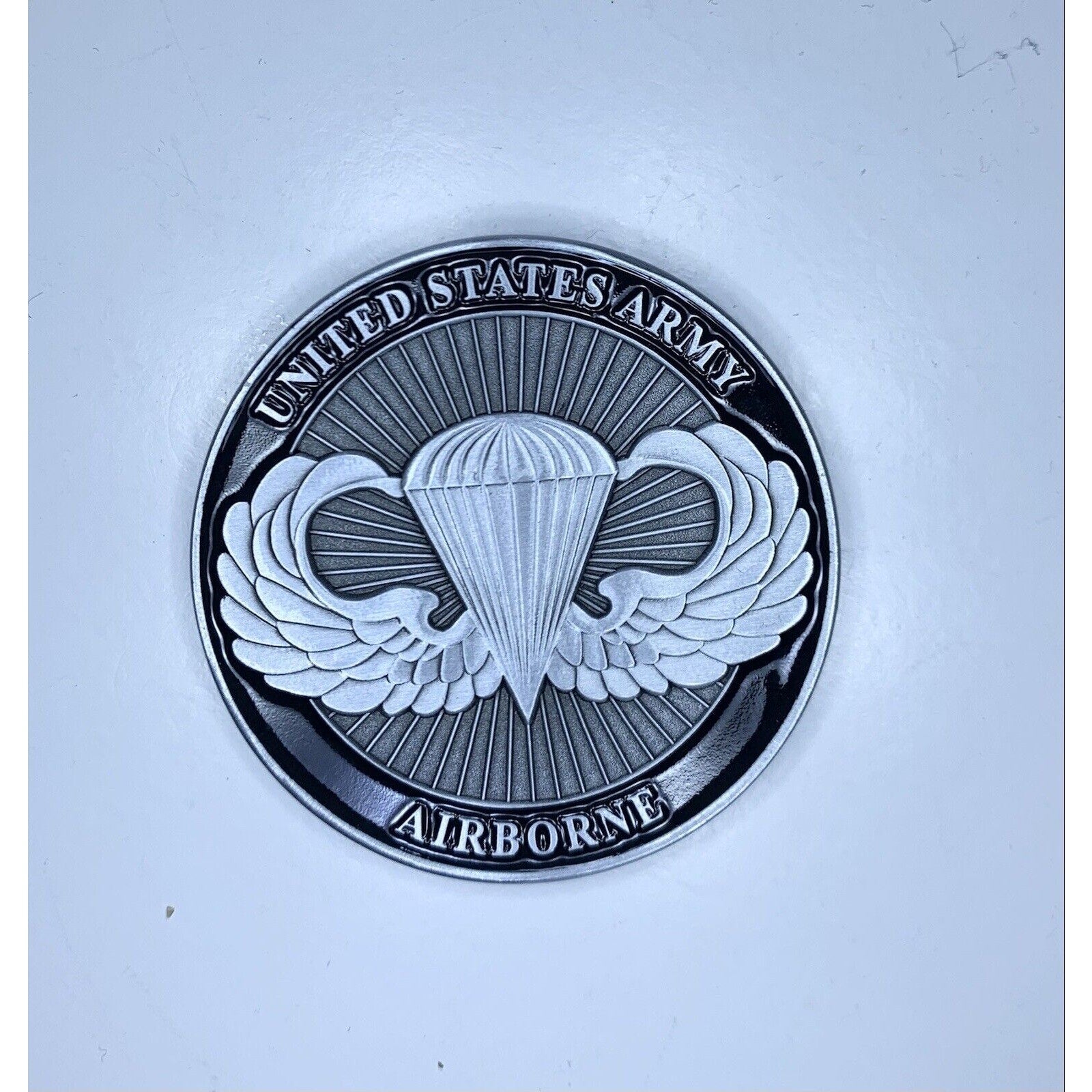 United State Army Airborne Challenge Coin
