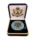 Department of Energy (DOE) Challenge Coin With Blue Velvet Case. Fast Shipping!