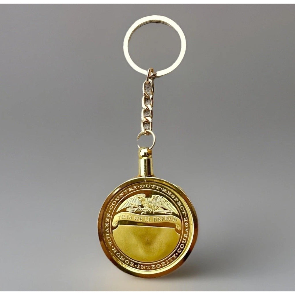 US ARMY RANGER “Lead The Way" Challenge Coin Keychain. Fast Shipping.