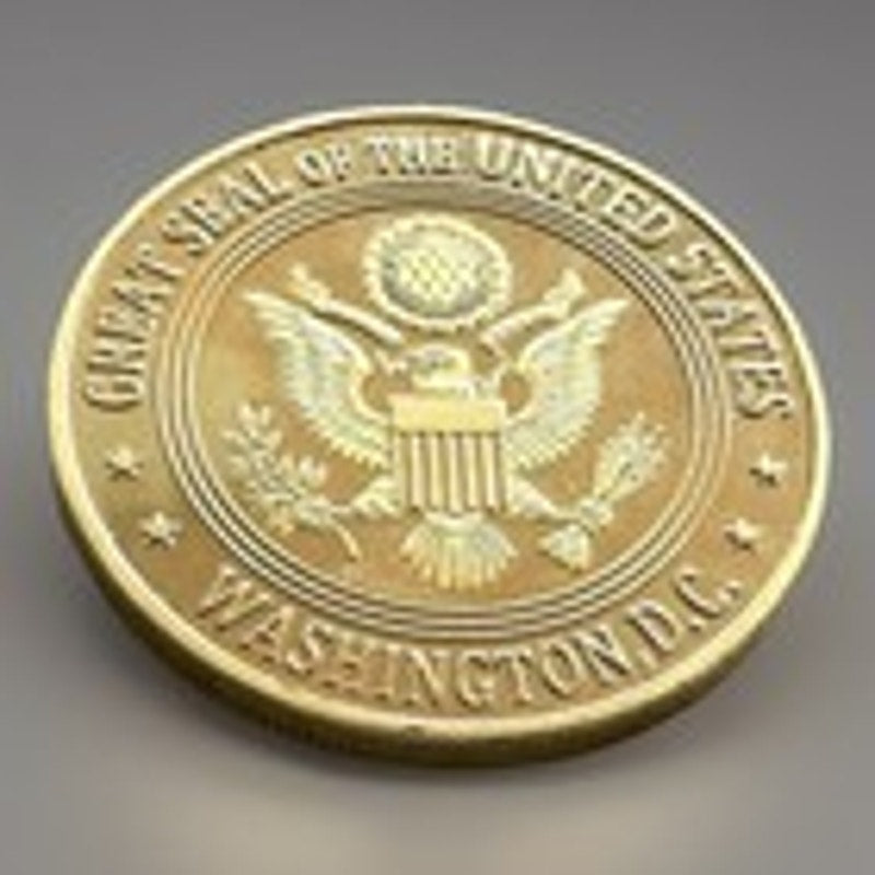 Department of Energy (DOE) Challenge Coin With Blue Velvet Case. Fast Shipping!