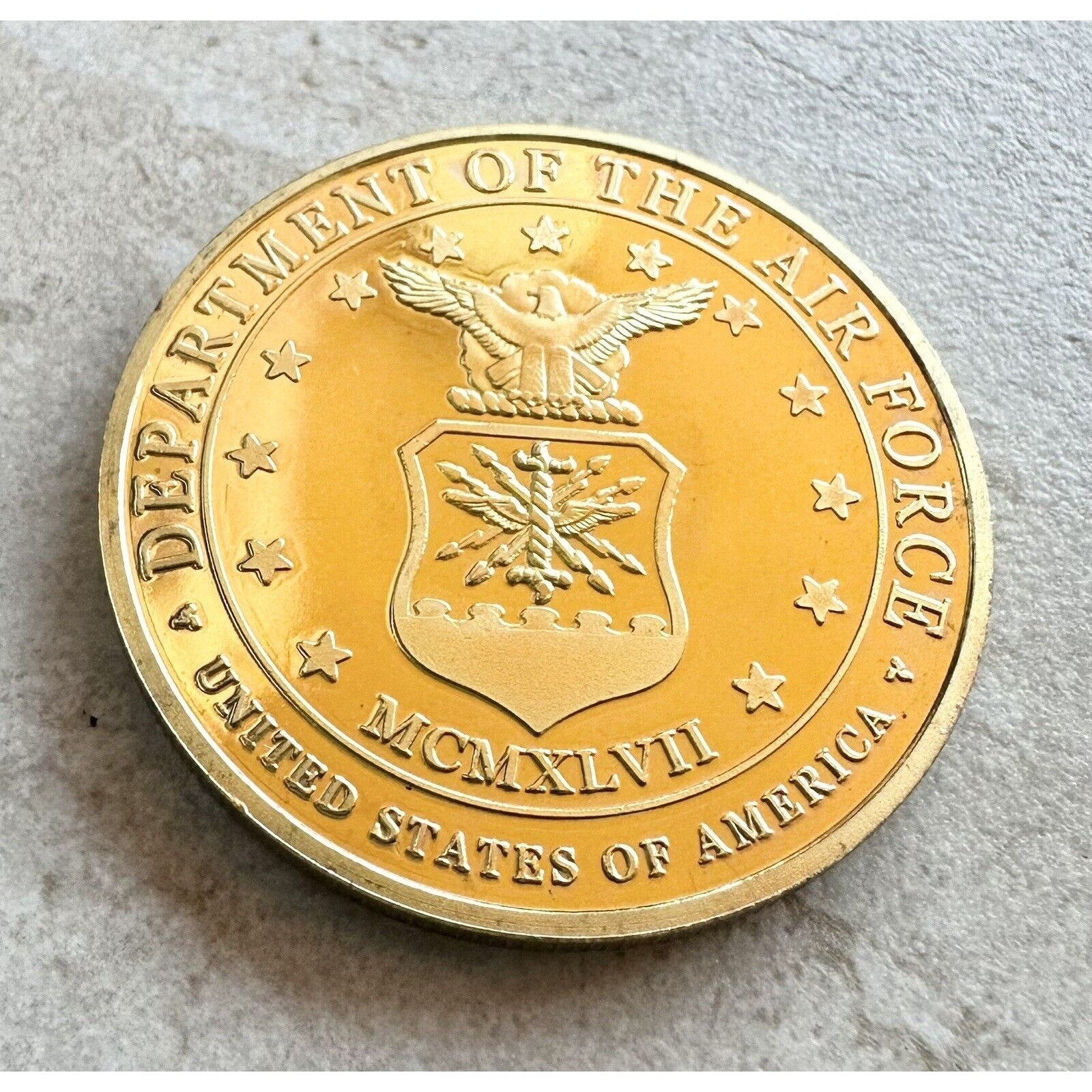 USAF AIR FORCE MATERIEL COMMAND Challenge Coin -USAF