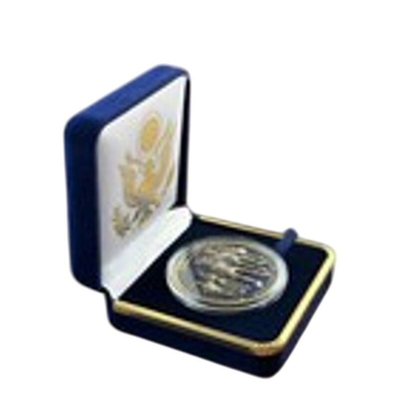 Department of Energy (DOE) Challenge Coin With Blue Velvet Case. Fast Shipping!