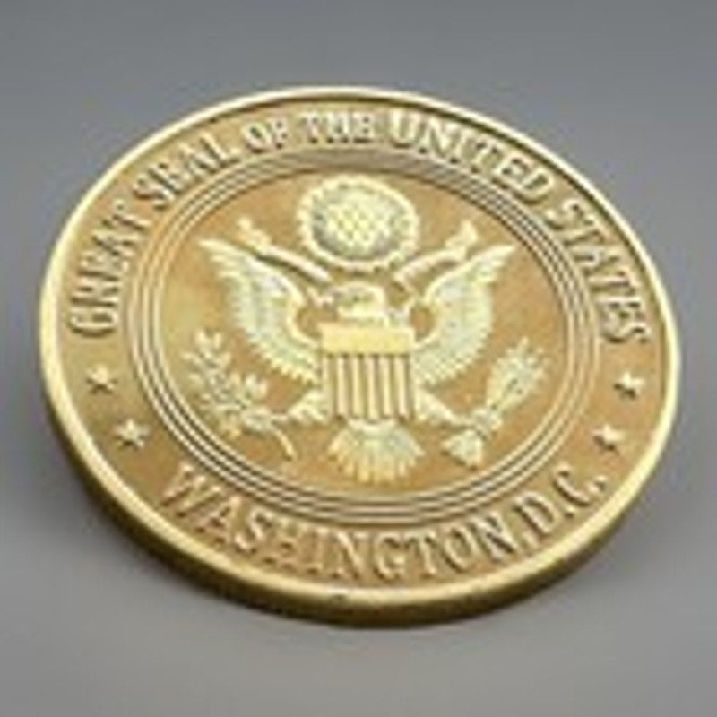 Department of Energy (DOE) Challenge Coin With Blue Velvet Case. Fast Shipping!
