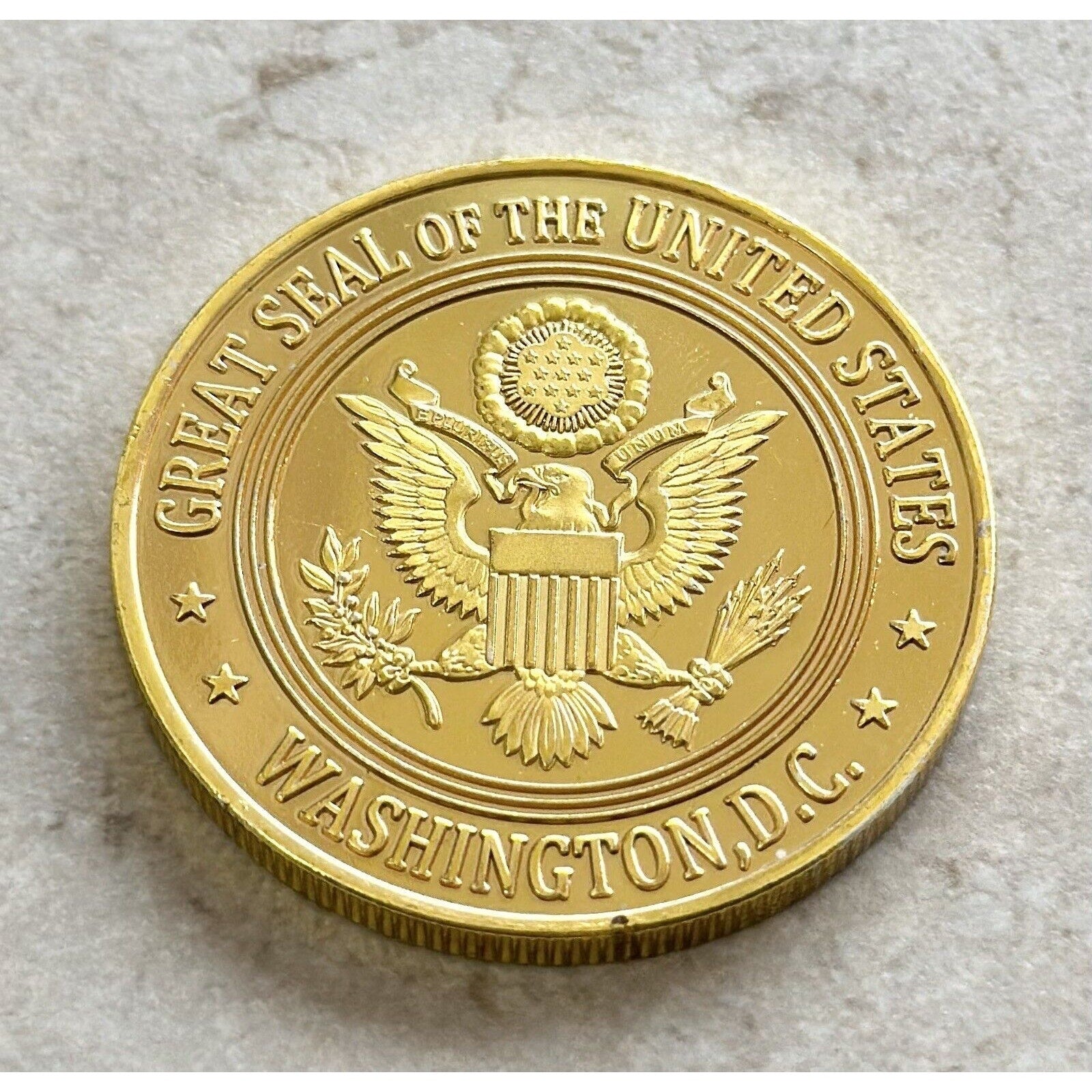 PRESIDENT OBAMA art Drawing Picture CHALLENGE COIN