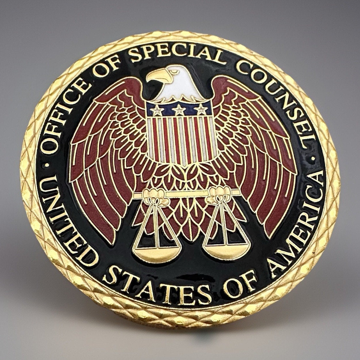 Authentic office speacial counsel Special Investigation U.S. Challenge Coin