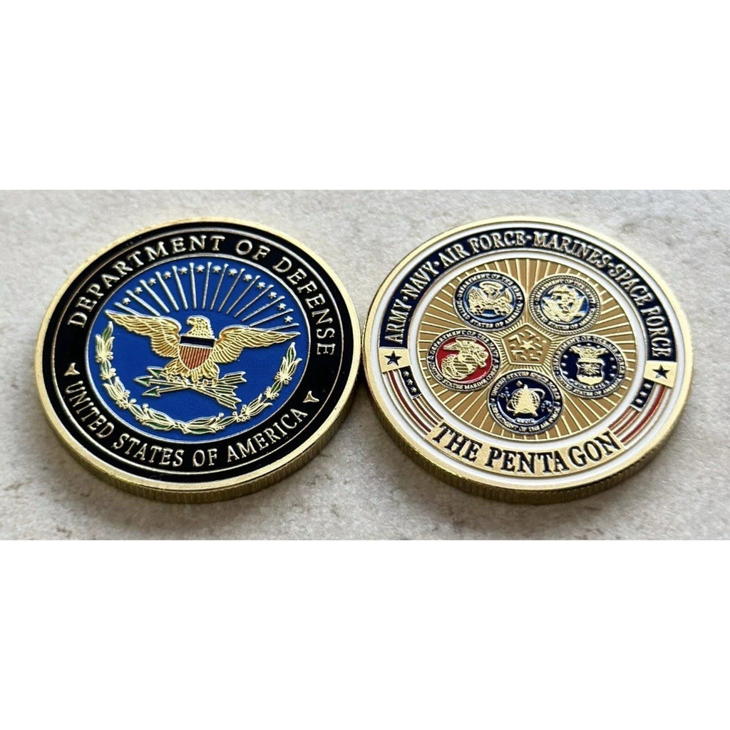DOD Department Of Defense Pentagon Army Air Force Navy w/ Achievement Award