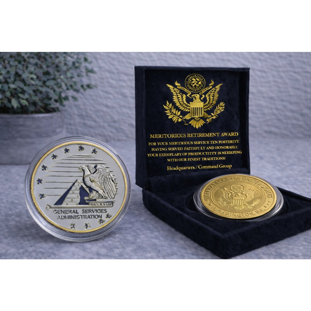 GSA-UNITIED STATES GENERAL SERVICES ADMINISTRATION w/ Retirement Award