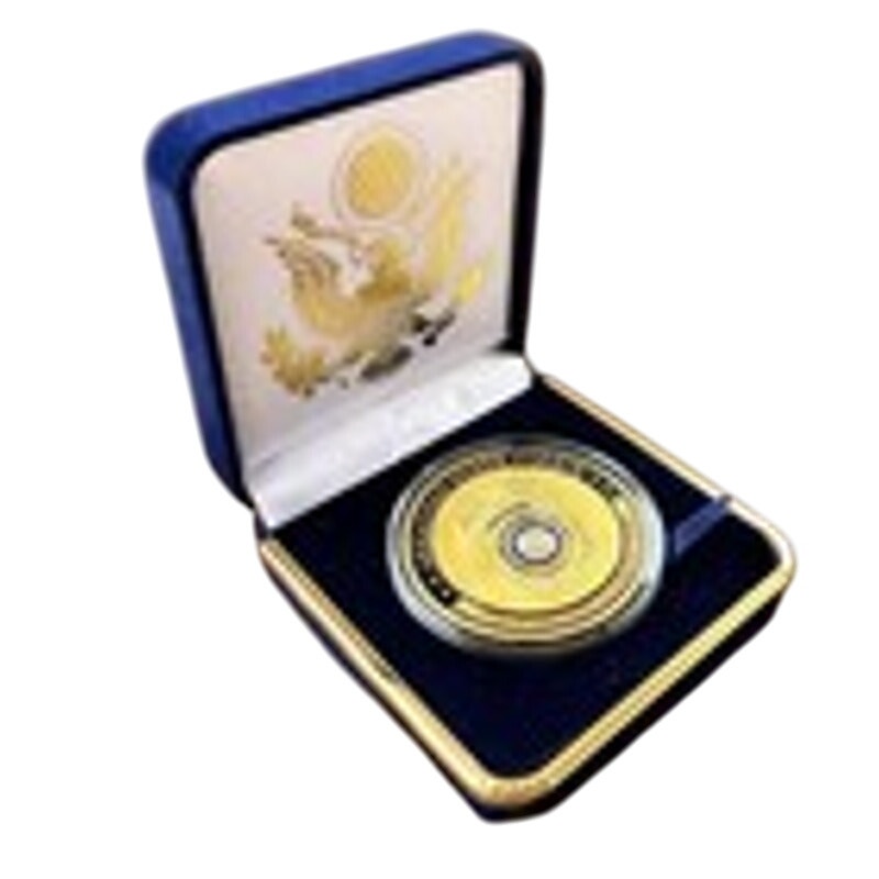 Department of Energy (DOE) Challenge Coin With Blue Velvet Case. Fast Shipping!