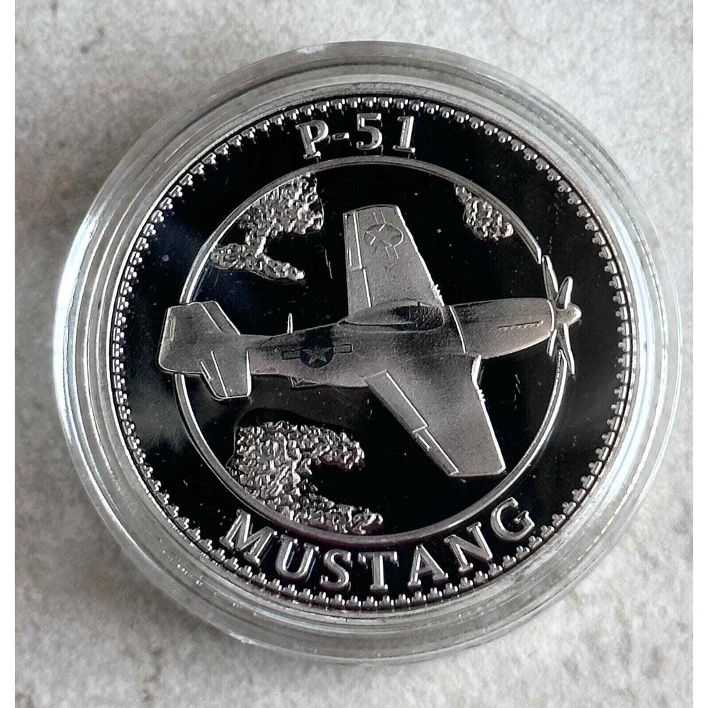 U S ARMY AIR FORCES P-51 MUSTANG Challenge Coin