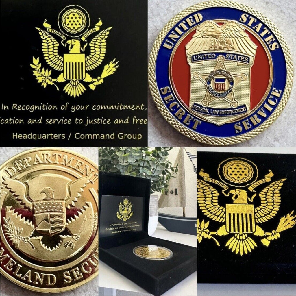 US SECRET SERVICE Department Of Home land Security Challenge Coin USA