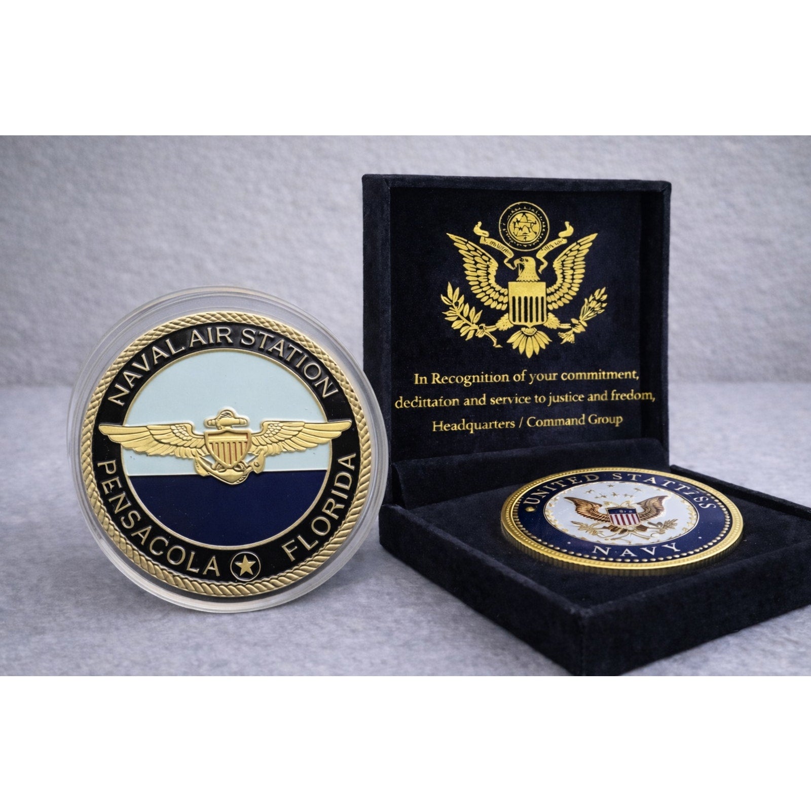 USN Navy NAS Pensacola Florida USA Top gun Initial Training Archivement Arward