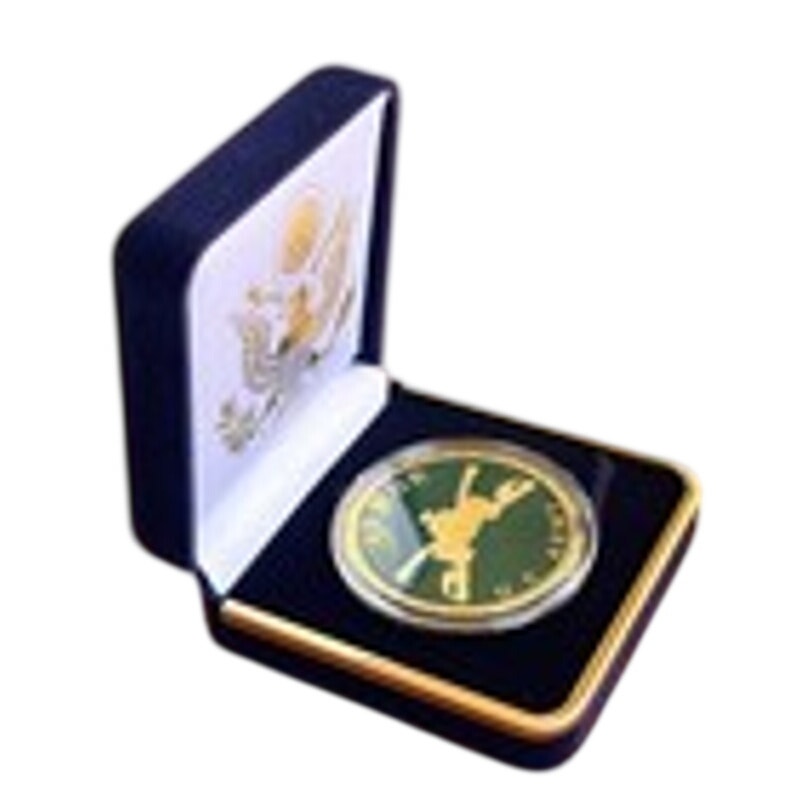 Department of Energy (DOE) Challenge Coin With Blue Velvet Case. Fast Shipping!