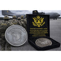 United State Army Airborne 101 St Challenge Coin w/ Retirement Award