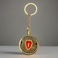 US Army 25th Infantry Division Challenge Coin Keychain- 25th ID Combat Unit