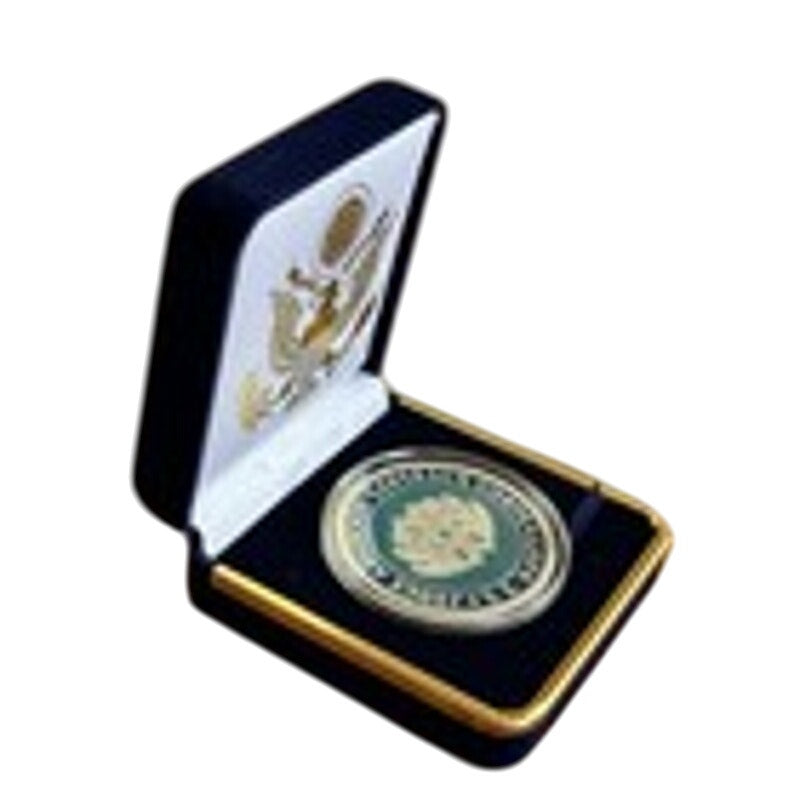 Department of Energy (DOE) Challenge Coin With Blue Velvet Case. Fast Shipping!