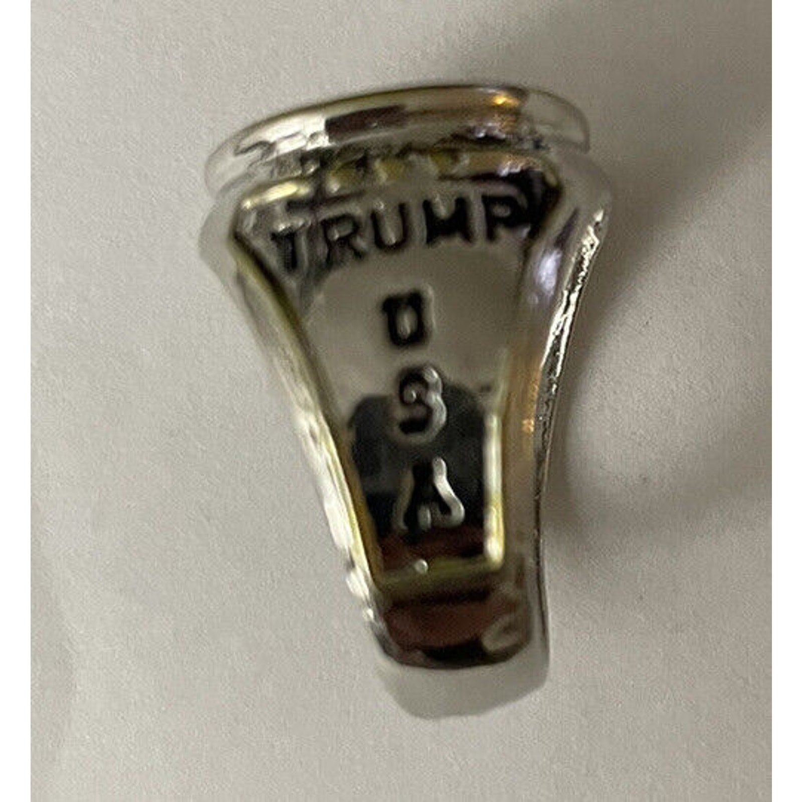 USA President Trump Ring American Men's Biker US Seller