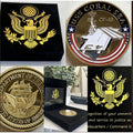 US NAVY - USS CORAL SEA CV-43 Challenge Coin USA